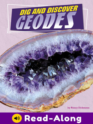 cover image of Dig and Discover Geodes